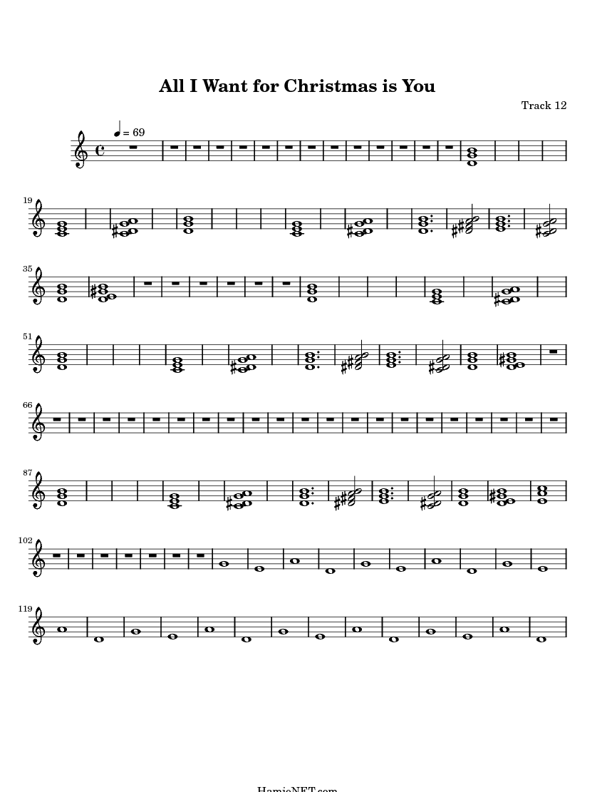 All i want for christmas is midi