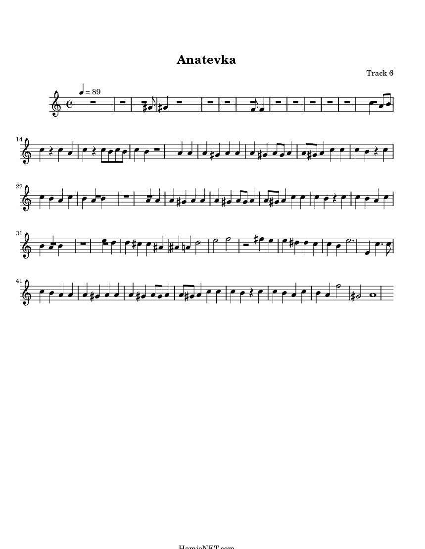 anatevka sheet music anatevka score hamienet com anatevka sheet music