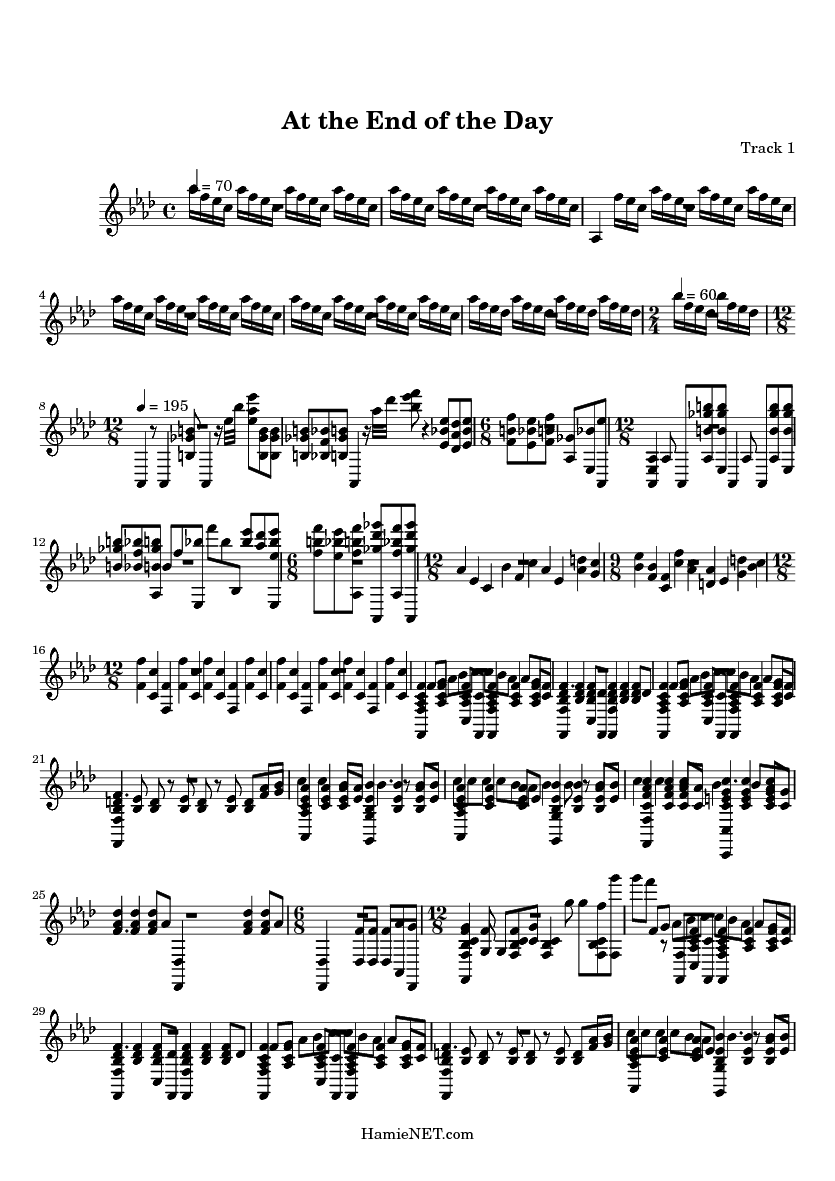 At The End Of The Day Sheet Music At The End Of The Day Score at-the-end-of-the-day-sheet-music-at-the-end-of-the-day-score