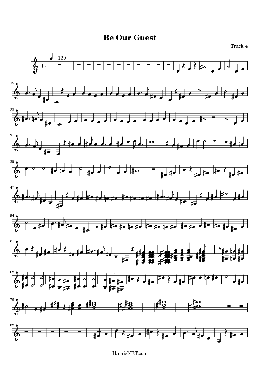 be our guest sheet music be our guest score hamienet com be our guest sheet music