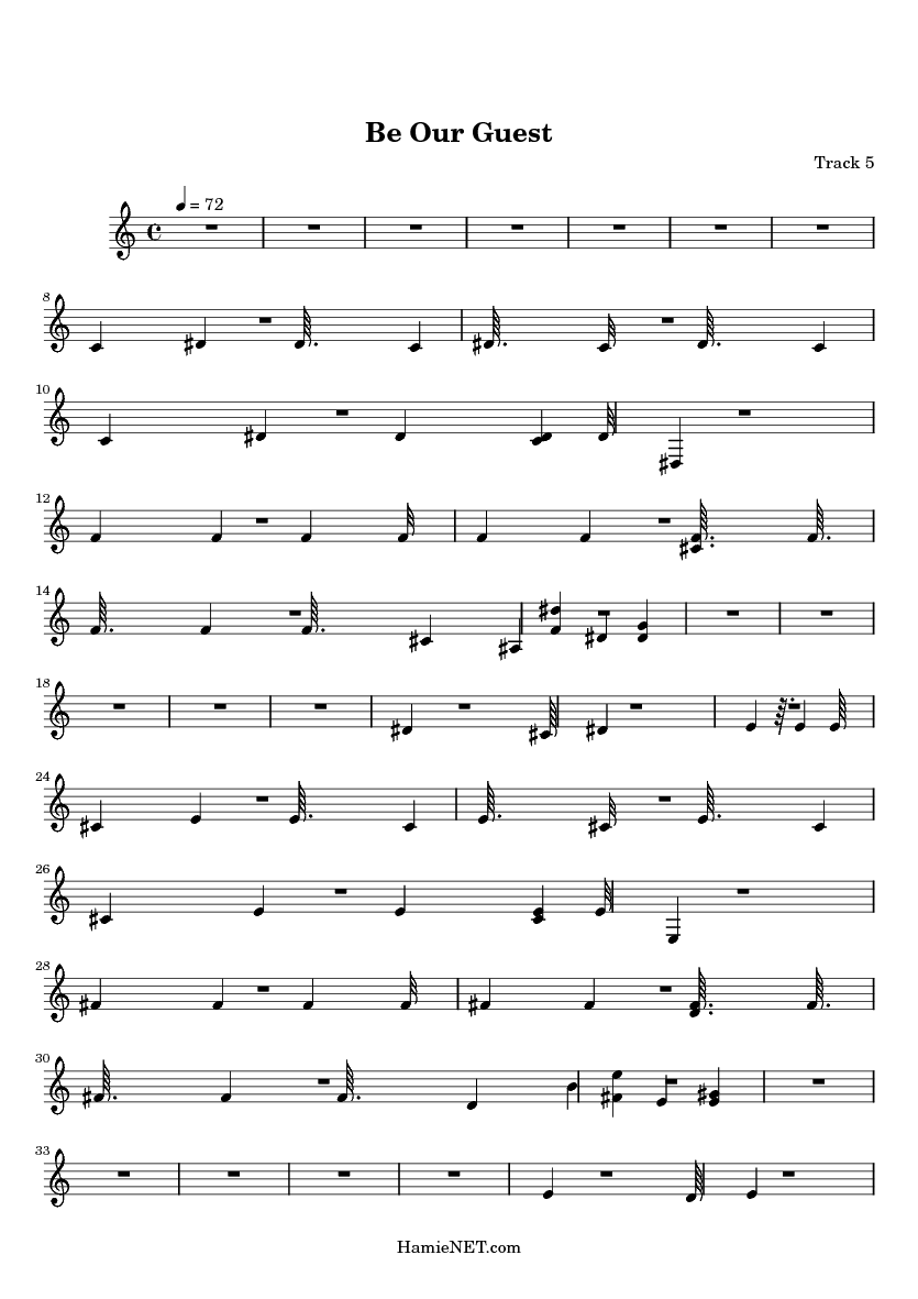 be our guest sheet music be our guest score hamienet com be our guest sheet music
