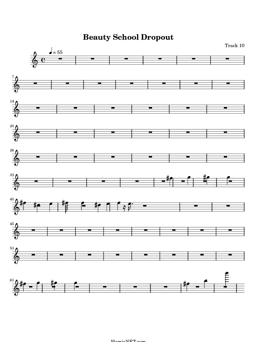 beauty school dropout sheet music beauty school dropout score beauty school dropout sheet music
