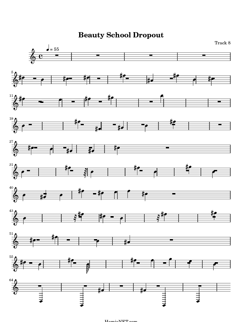 beauty school dropout sheet music beauty school dropout score beauty school dropout sheet music
