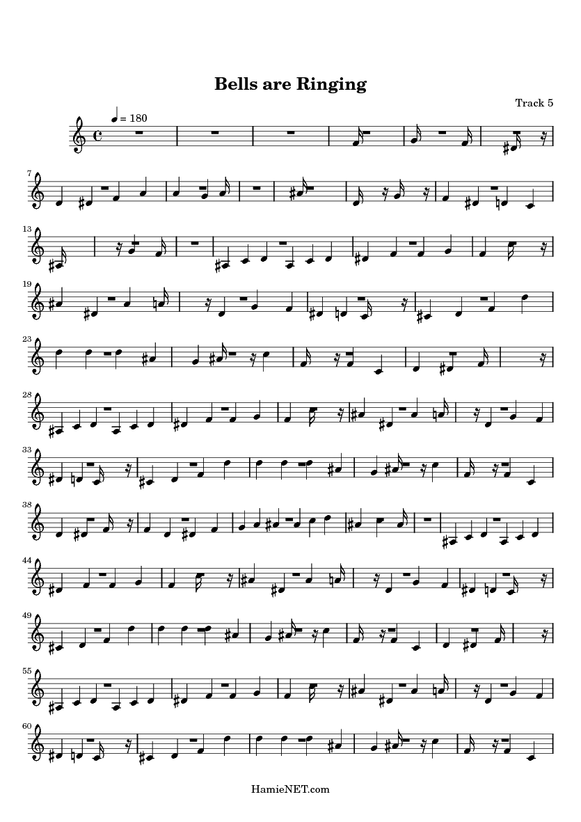 Bells are Ringing Sheet Music Bells are Ringing Score •