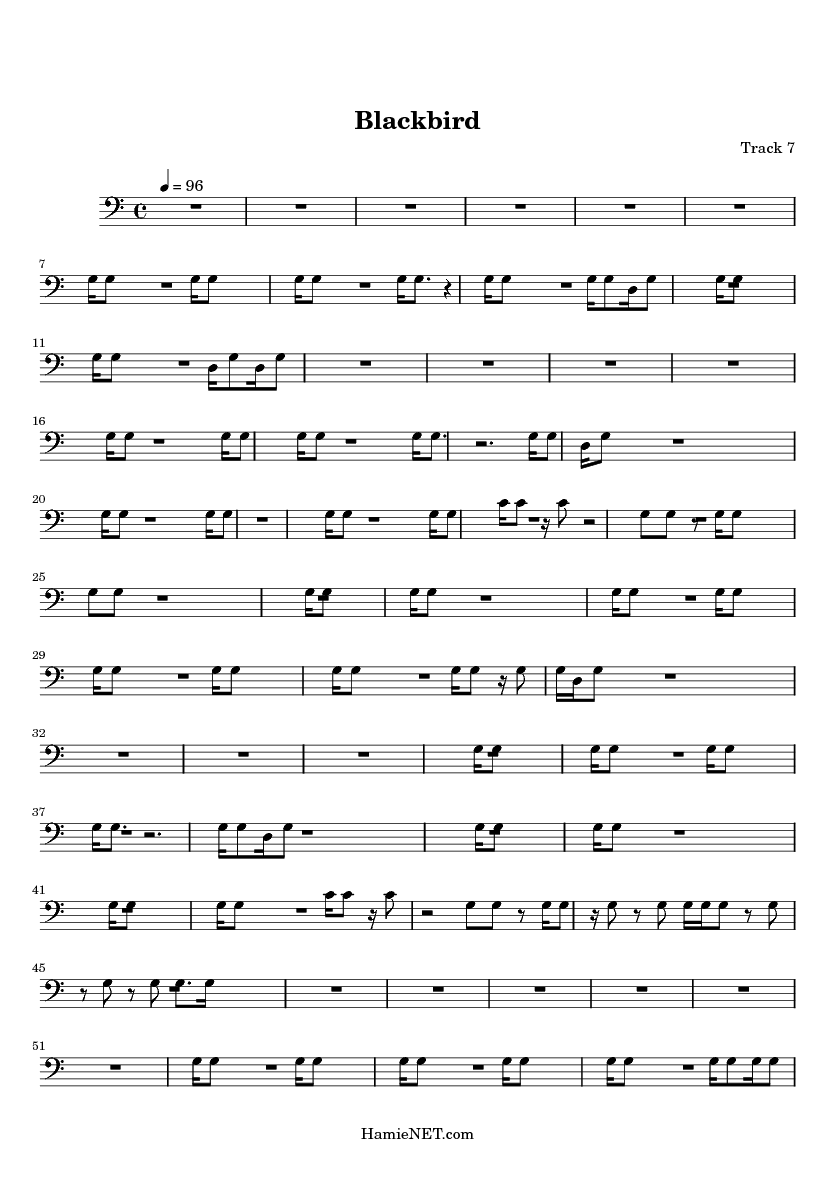 blackbird sheet music blackbird score hamienet com blackbird sheet music