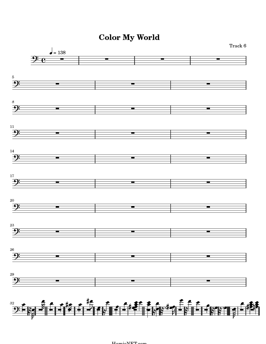 color my world sheet music color my world score hamienet com color my world sheet music