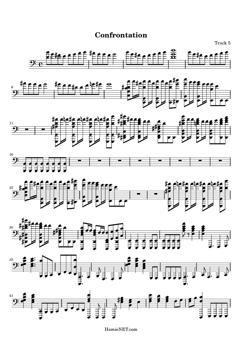 confrontation sheet music confrontation score hamienet com the confrontation sheet music