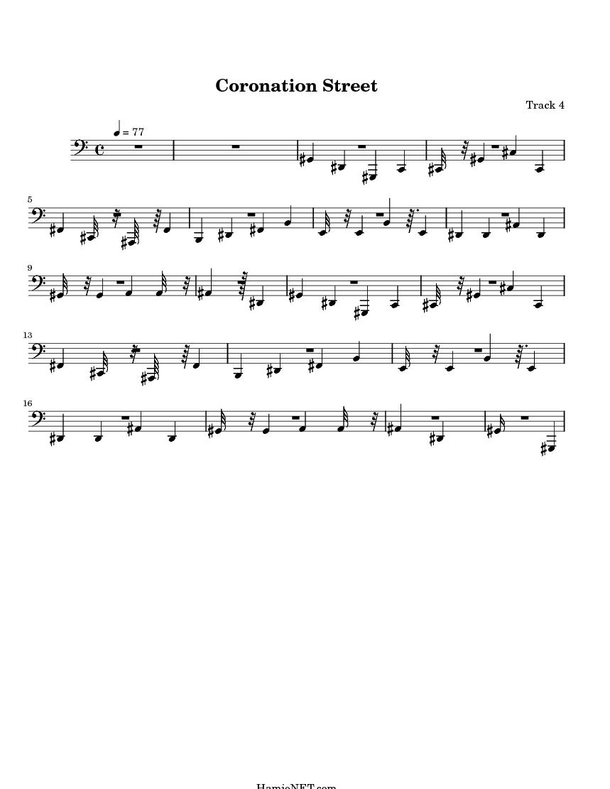 coronation street theme trumpet sheet music