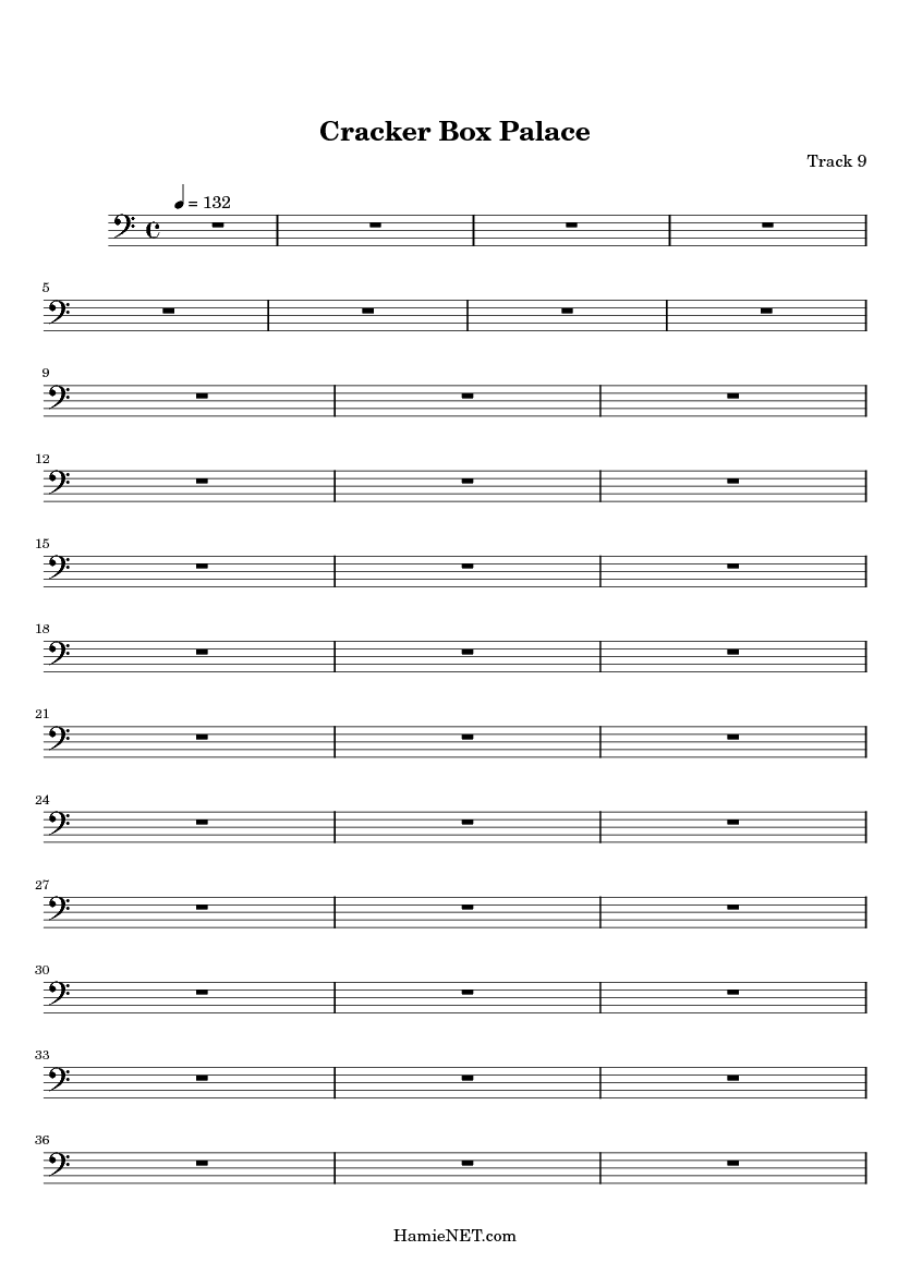 Cracker Box Palace Sheet Music Cracker Box Palace Score •