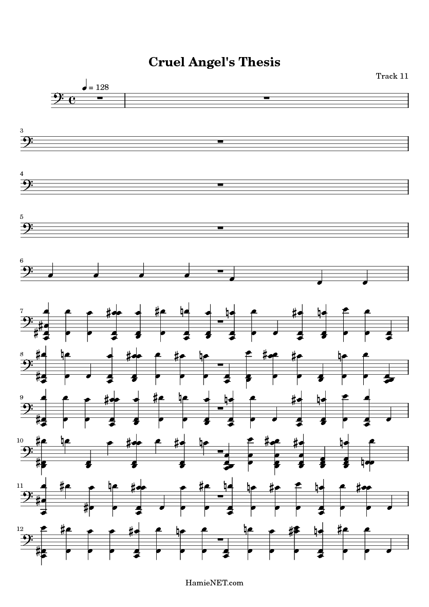 Cruel angels thesis guitar chords Cruel angels thesis guitar chords image