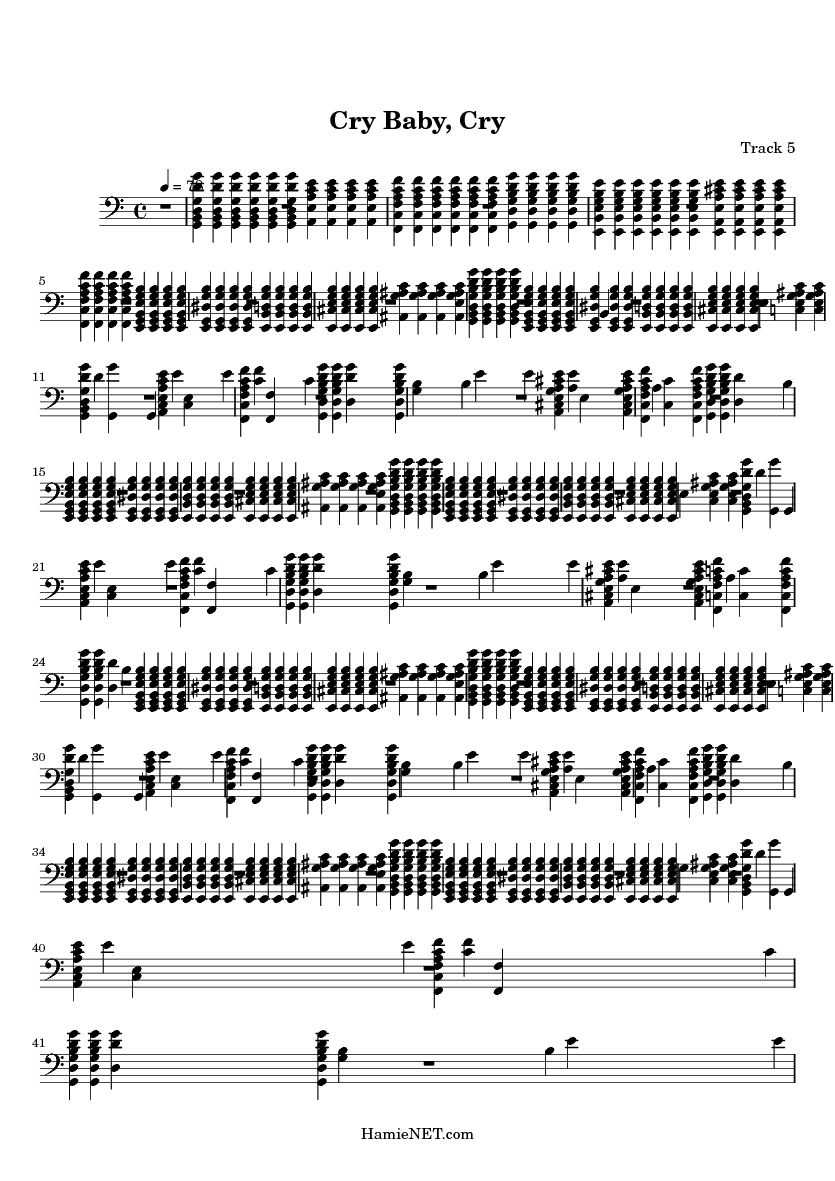Cry Baby King Cry Baby Lyrics