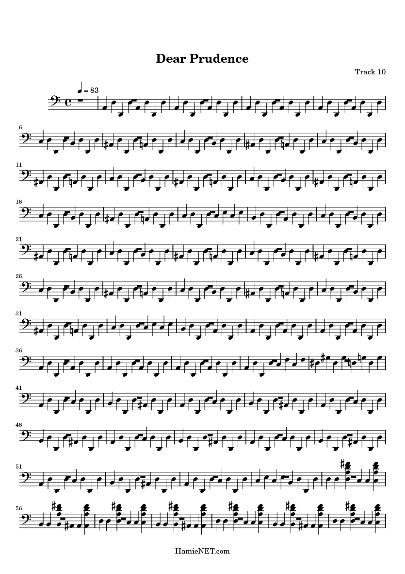dear prudence sheet music dear prudence score hamienet com dear prudence sheet music