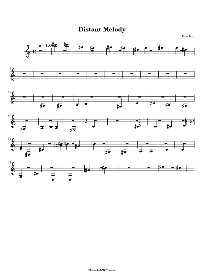 distant melody sheet music distant melody score hamienet com distant melody sheet music