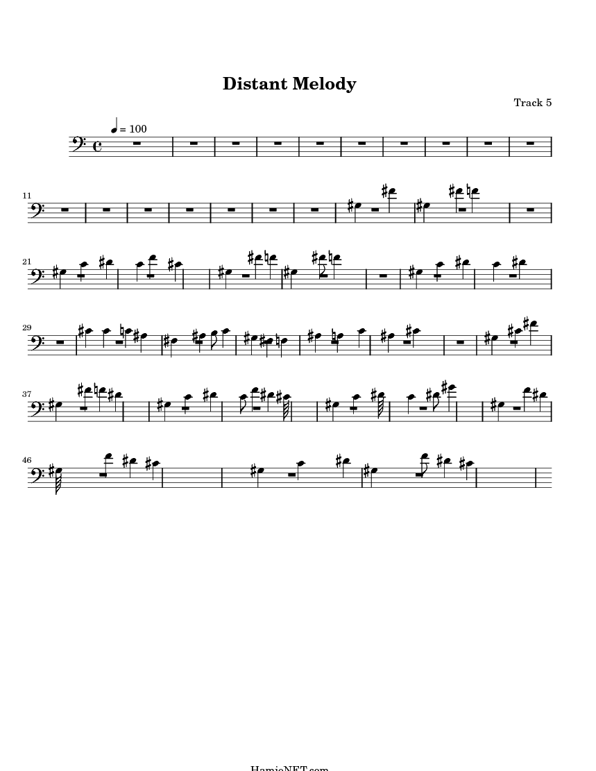 distant melody sheet music distant melody score hamienet com distant melody sheet music