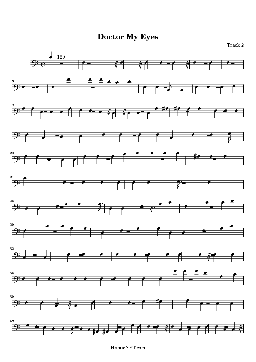 doctor my eyes sheet music doctor my eyes score hamienet com doctor my eyes sheet music