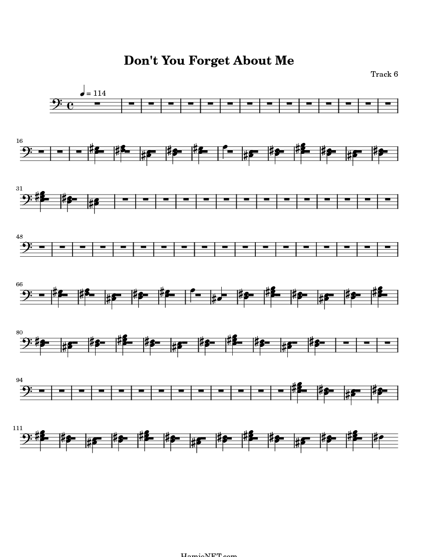 dont you forget about me sheet music dont you forget about me don t you forget about me sheet music