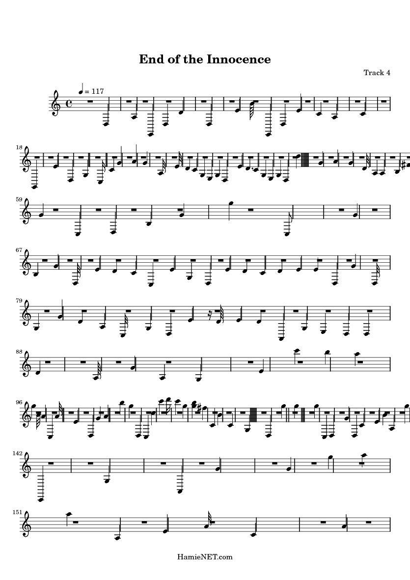 end of the innocence sheet music end of the innocence score end of the innocence sheet music