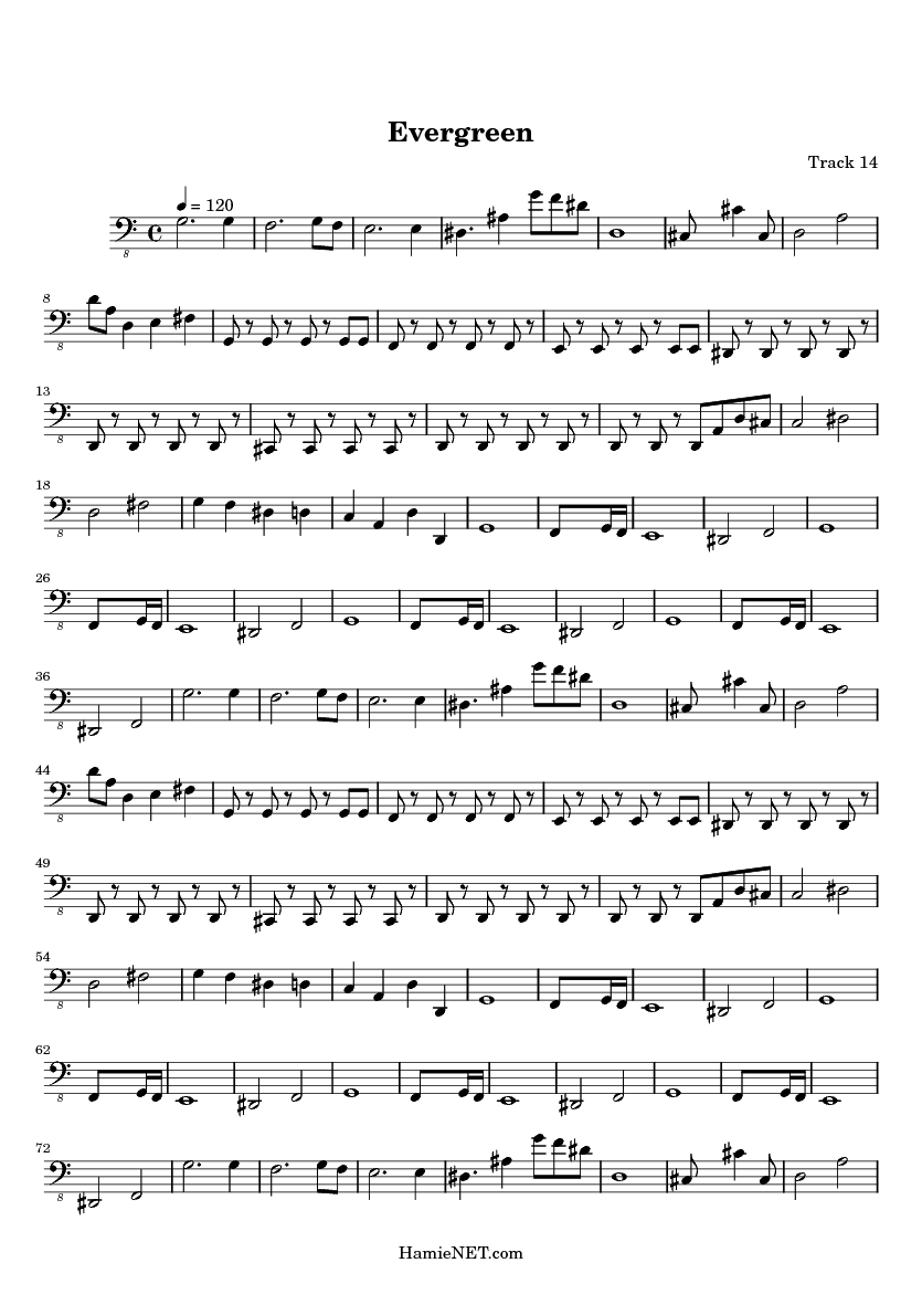 evergreen sheet music evergreen score hamienet com evergreen sheet music