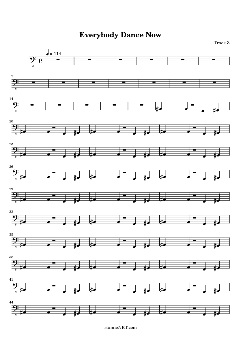 everybody dance now piano