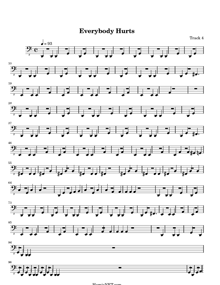 everybody hurts piano everybody hurts piano
