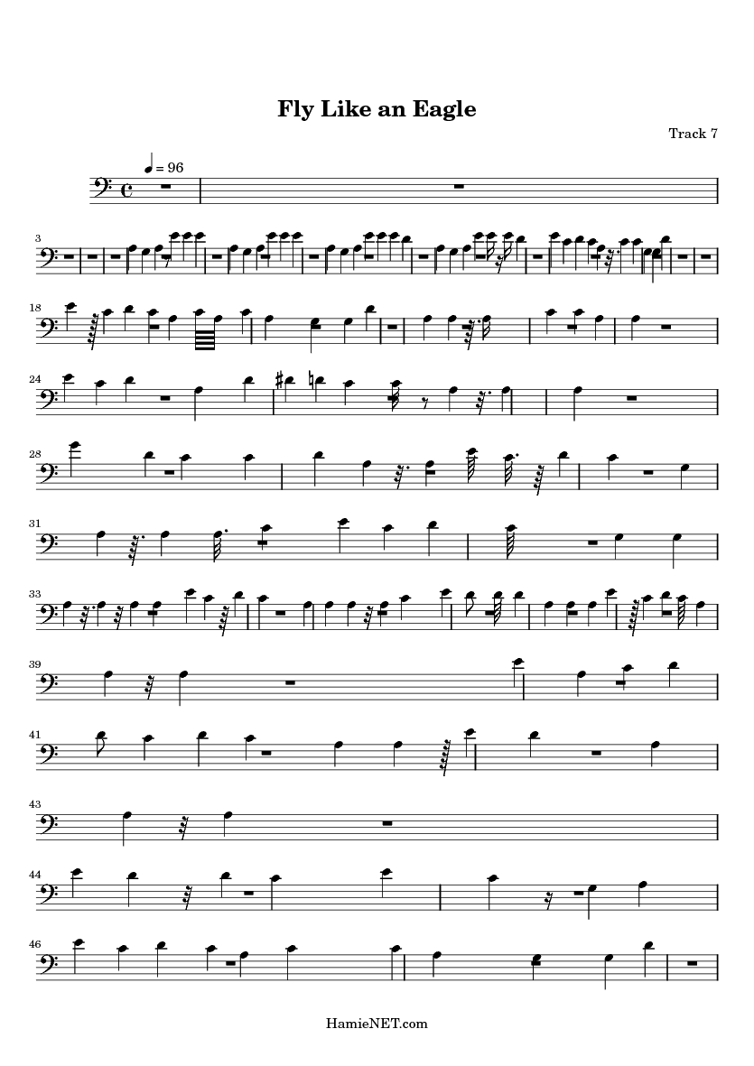 Fly Like An Eagle Sheet Music Fly Like An Eagle Score Hamienet Com