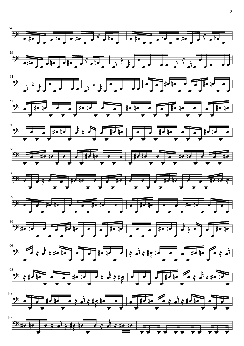 FortySix & 2 Sheet Music FortySix & 2 Score • FortySix & 2 Sheet Music FortySix & 2 Score •