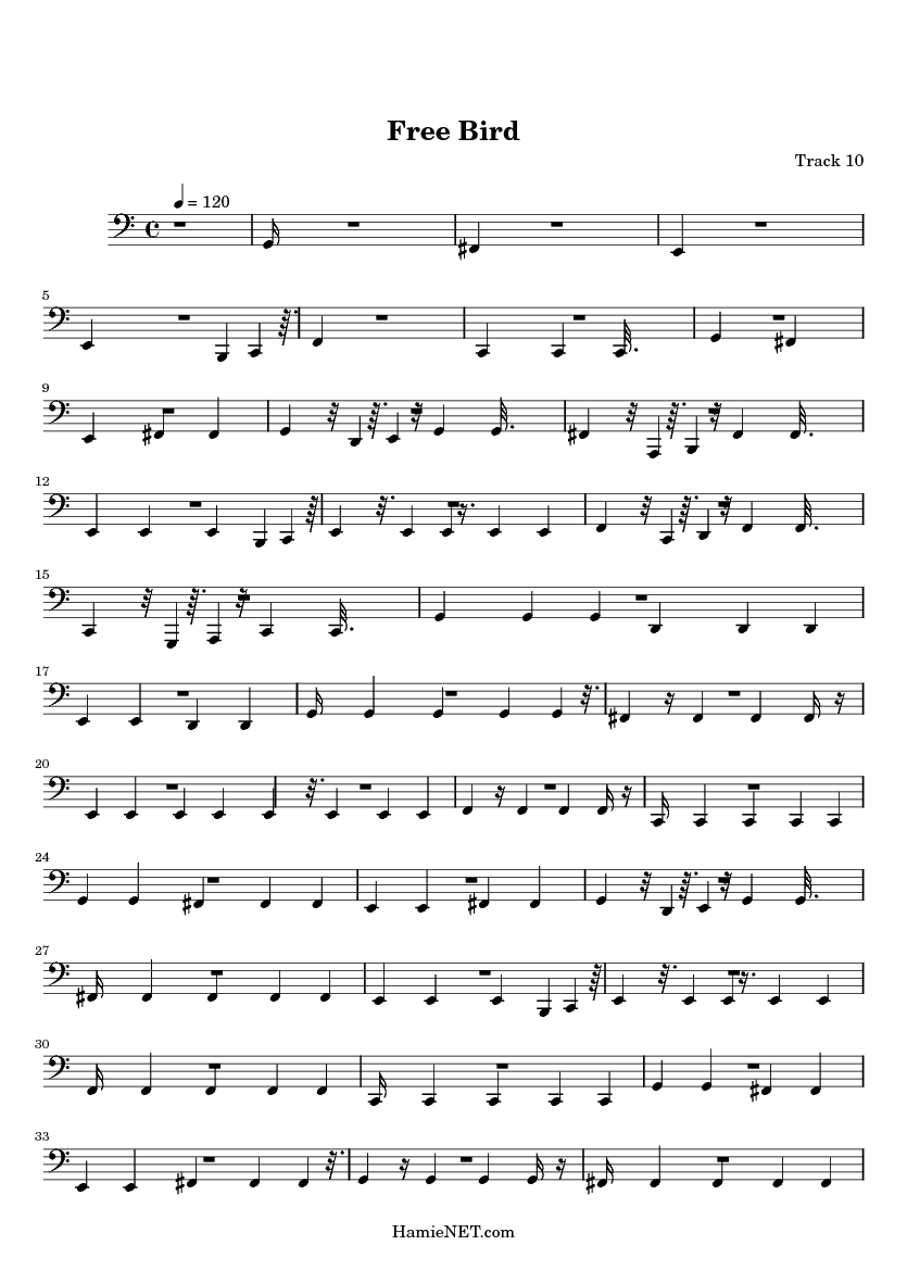 free-bird-sheet-music-free-bird-score-hamienet