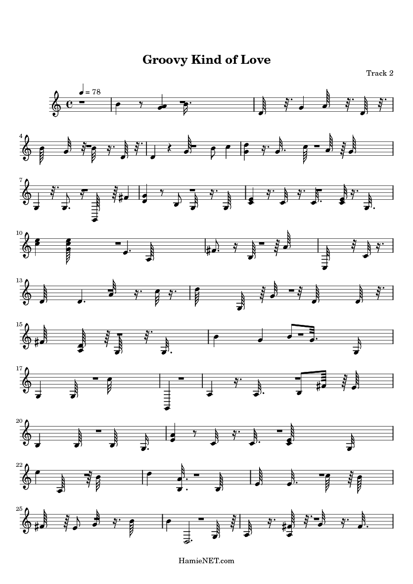 groovy kind of love sheet music groovy kind of love score groovy kind of love sheet music
