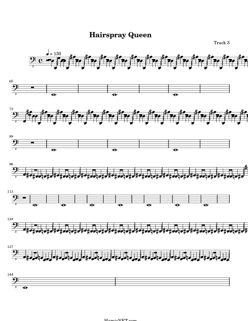 Hairspray Queen Sheet Music Hairspray Queen Score •