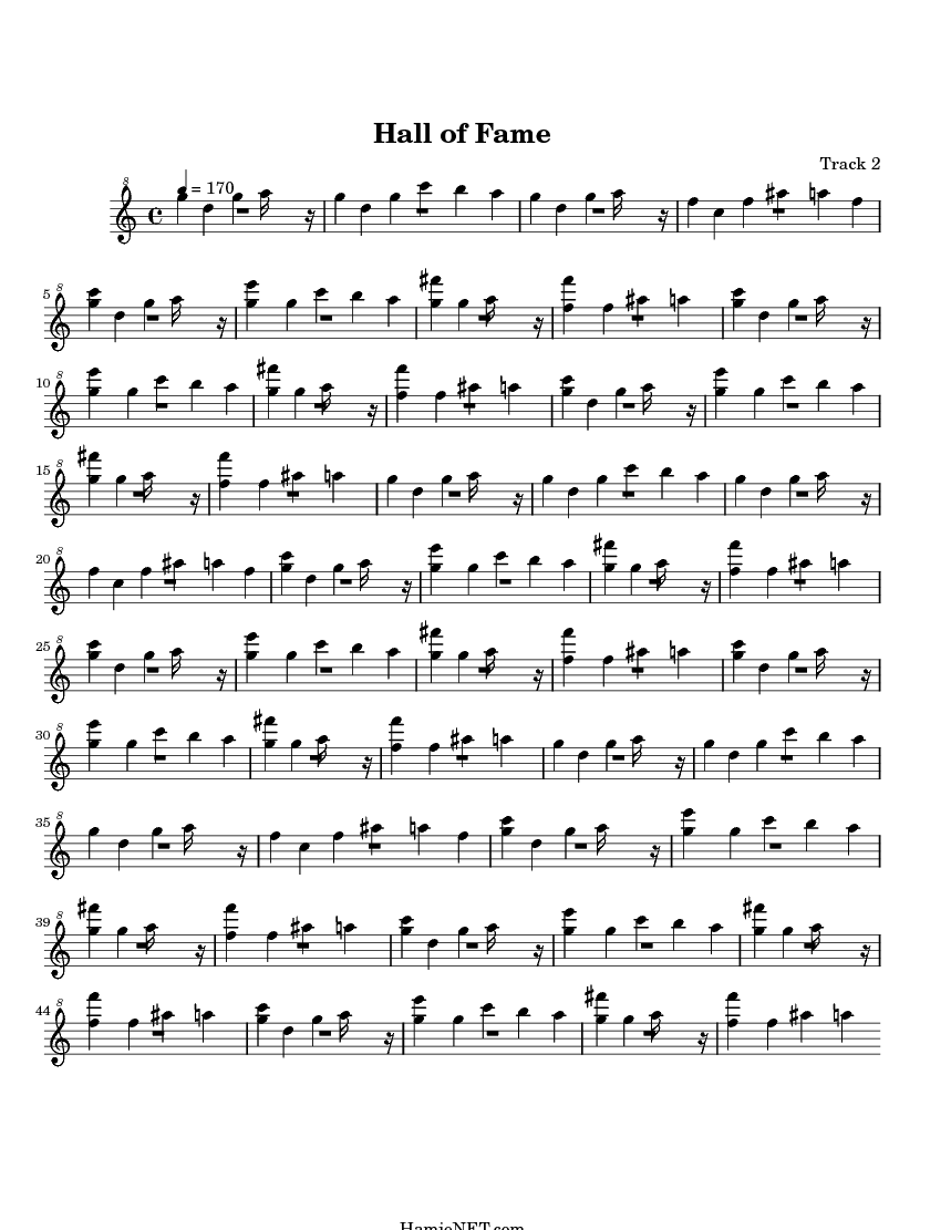 hall of fame sheet music hall of fame score hamienet com sheet music for hall of fame