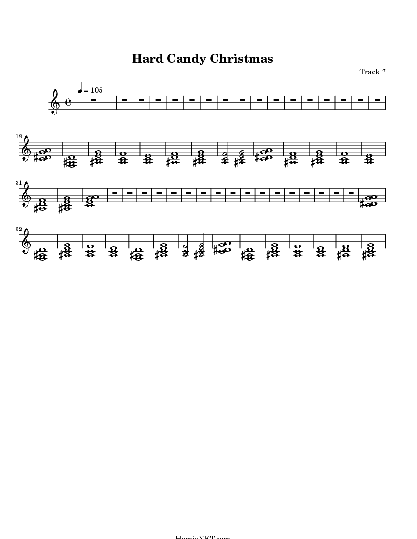 Hard Candy Christmas Sheet Music Hard Candy Christmas Score