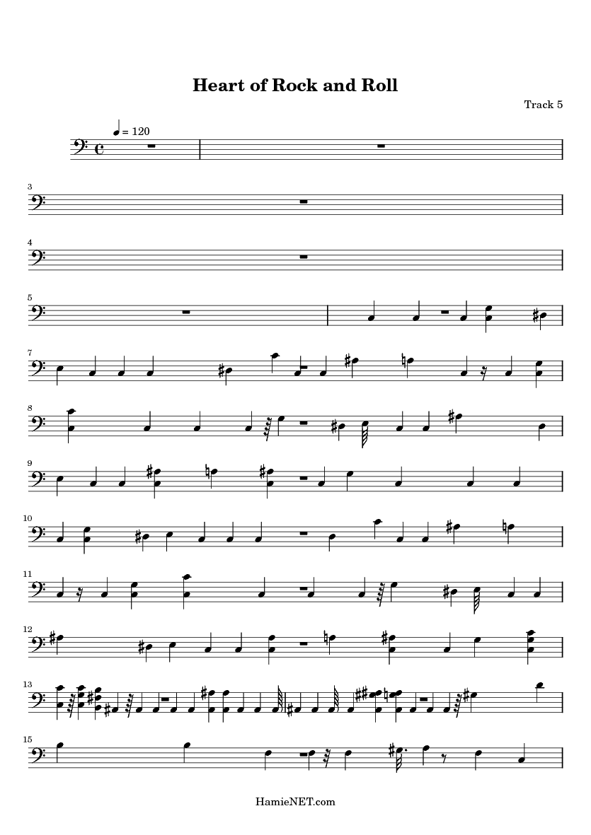 heart of rock and roll sheet music heart of rock and roll score sheet of rock