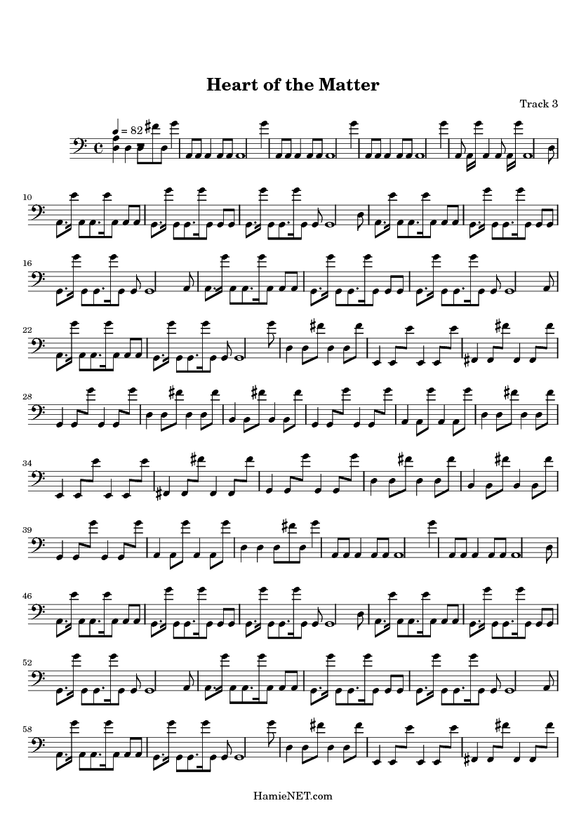 heart of the matter sheet music heart of the matter score heart of the matter sheet music