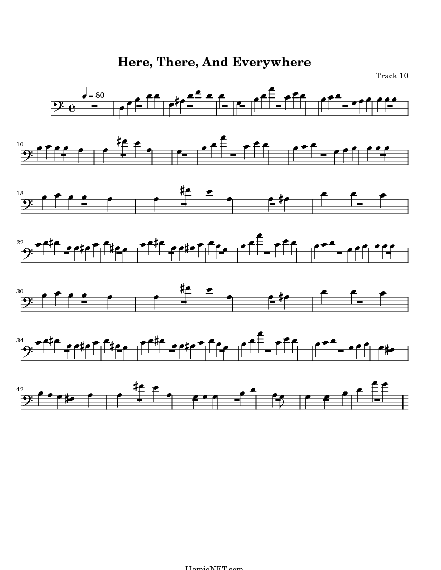Here, There, And Everywhere Sheet Music - Here, There, And Everywhere