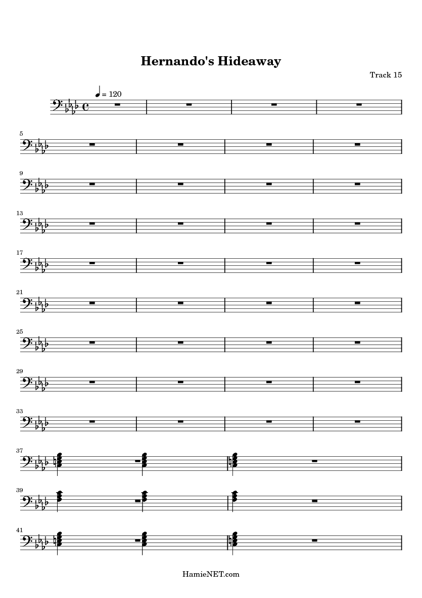Hideaway Sheet Music
