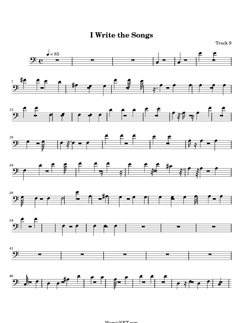Write sheet music online