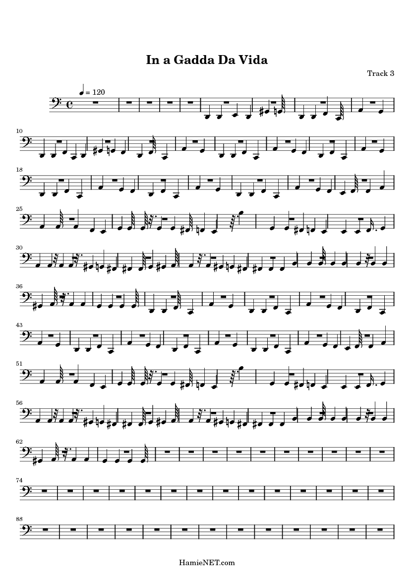 in a gadda da vida sheet music in a gadda da vida score hamienet com in a gadda da vida sheet music