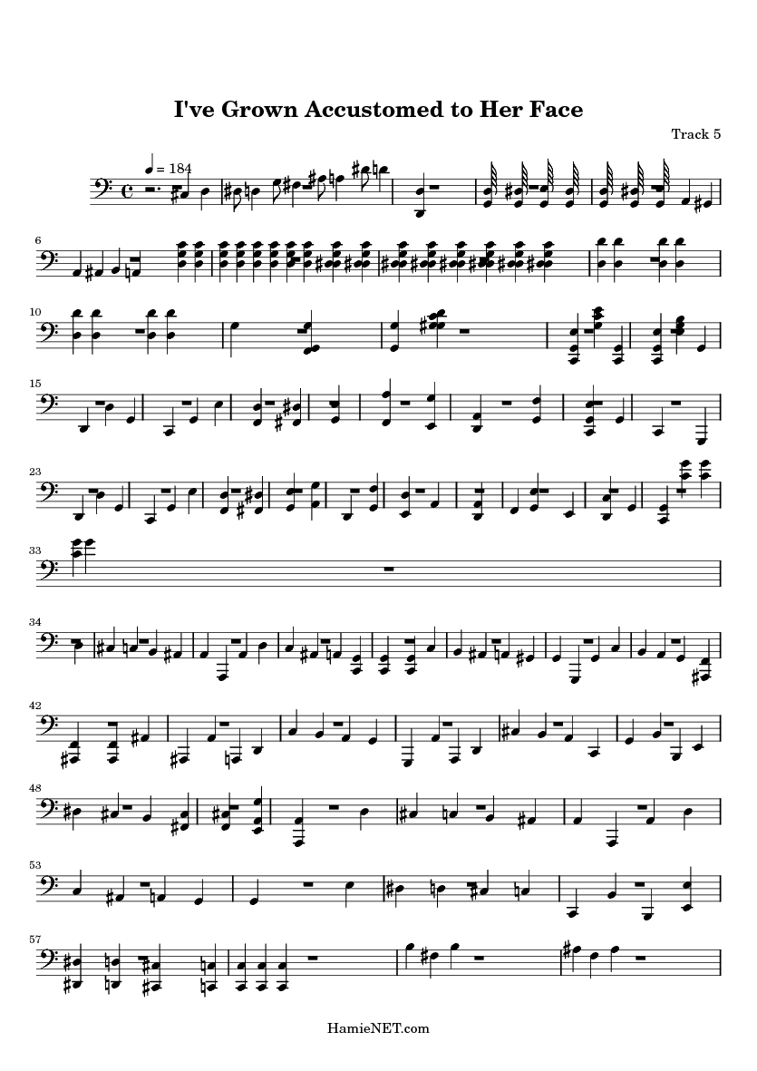 ive grown accustomed to her face sheet music ive grown i ve grown accustomed to her face sheet music