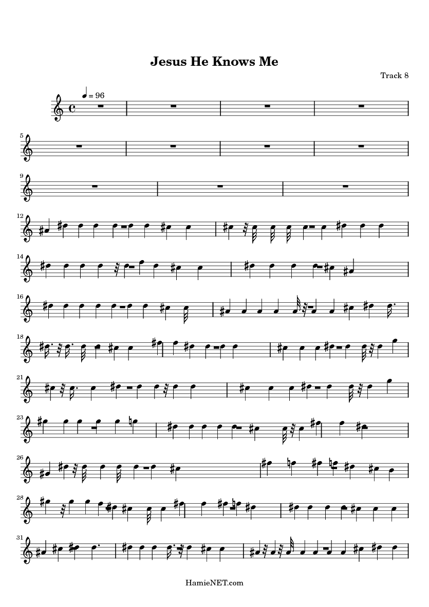 jesus he knows me sheet music jesus he knows me score hamienet com he knows me better sheet music