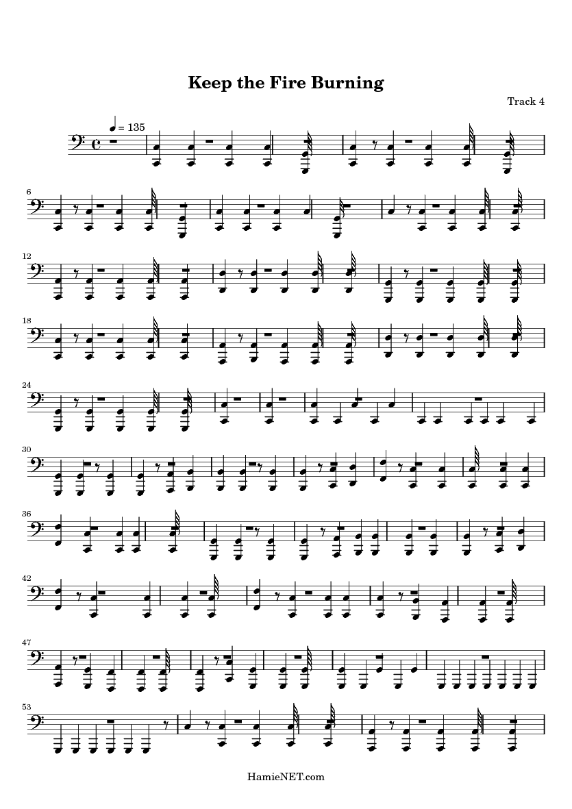Keep the Fire Burning Sheet Music Keep the Fire Burning Score