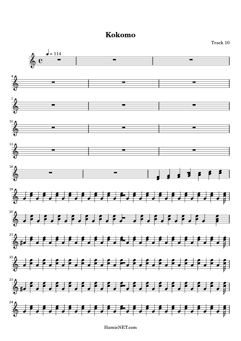 Kokomo Sheet Music Kokomo Score •