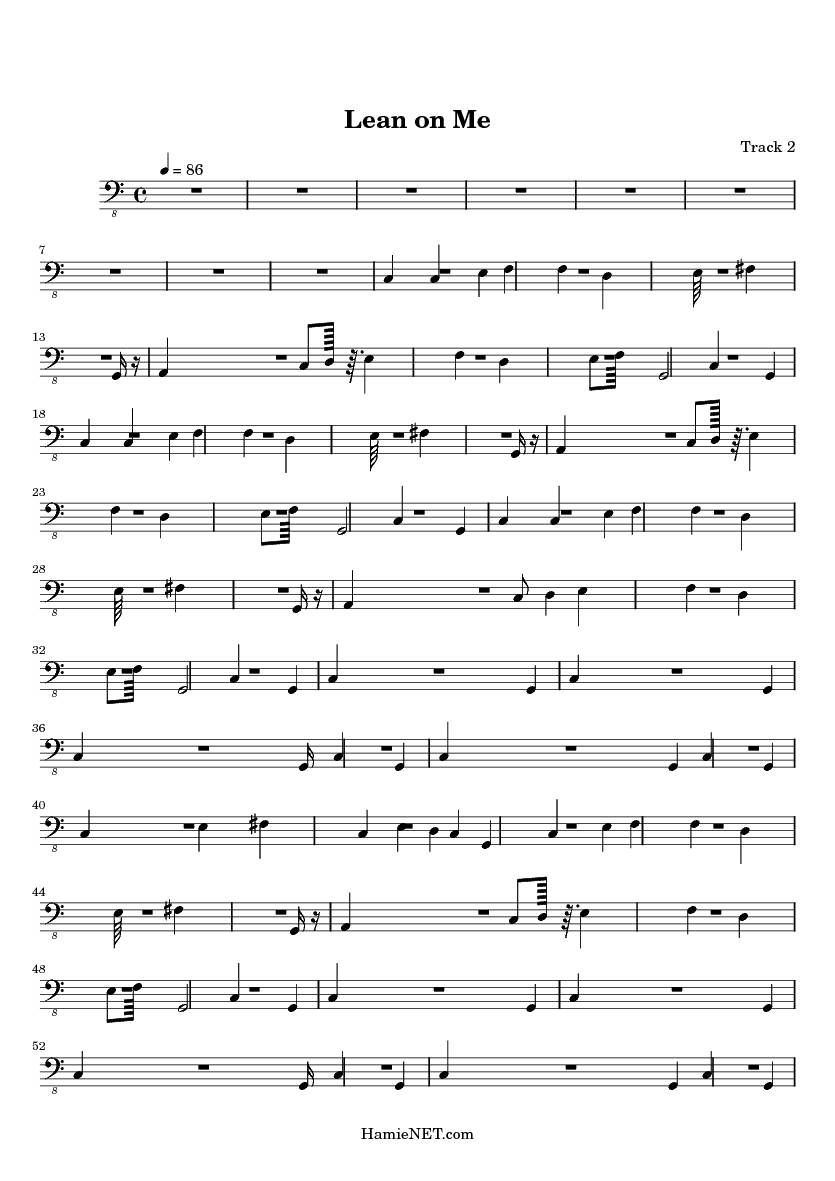 lean on me sheet music lean on me score hamienet com lean on me sheet music