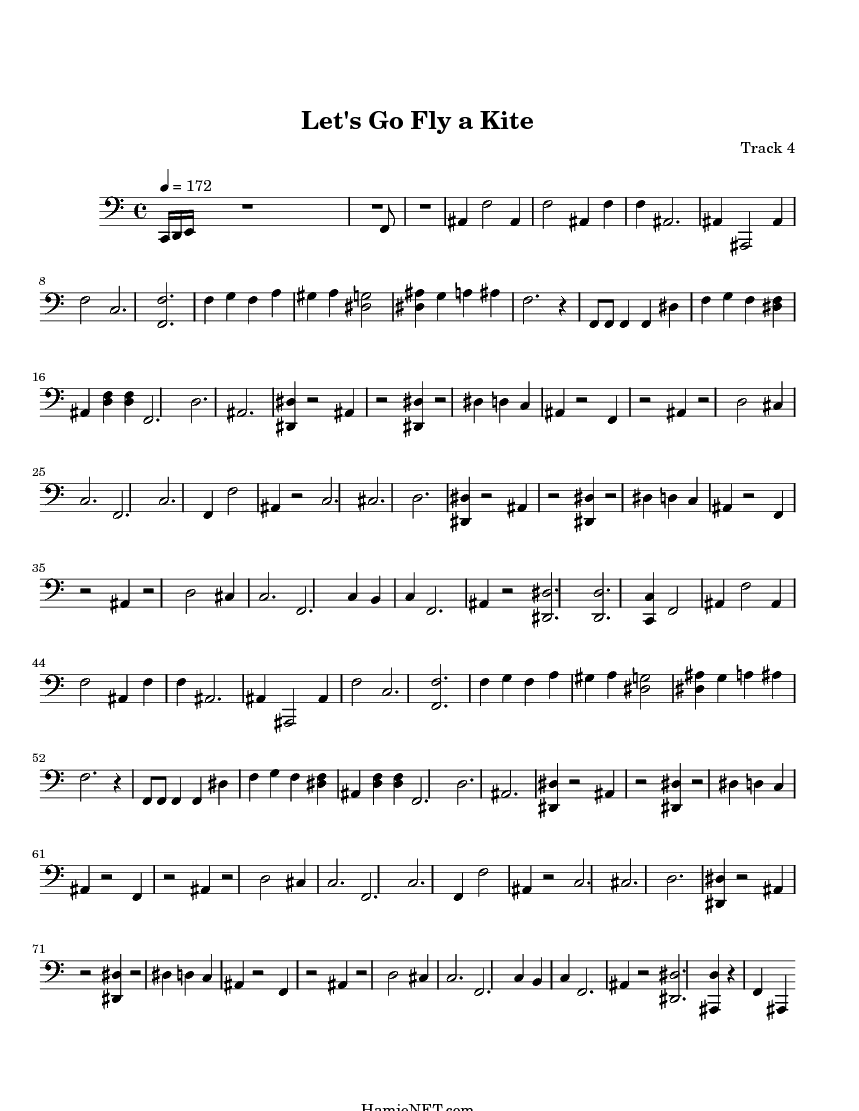 chords lets go fly a kite chords lets go fly a kite