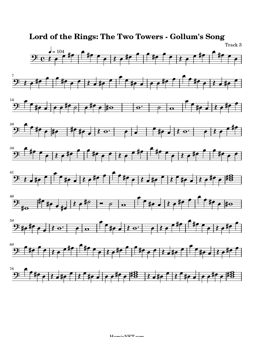 Lord-of-the-Rings-The-Two-Towers--Gollums-Song-sheet-music-page_20820 ...