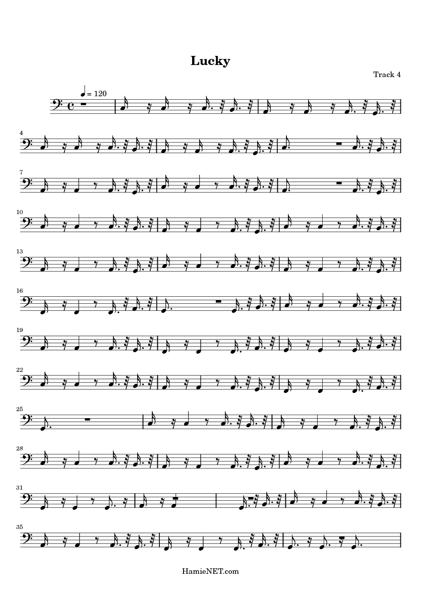 lucky-sheet-music-lucky-score-hamienet