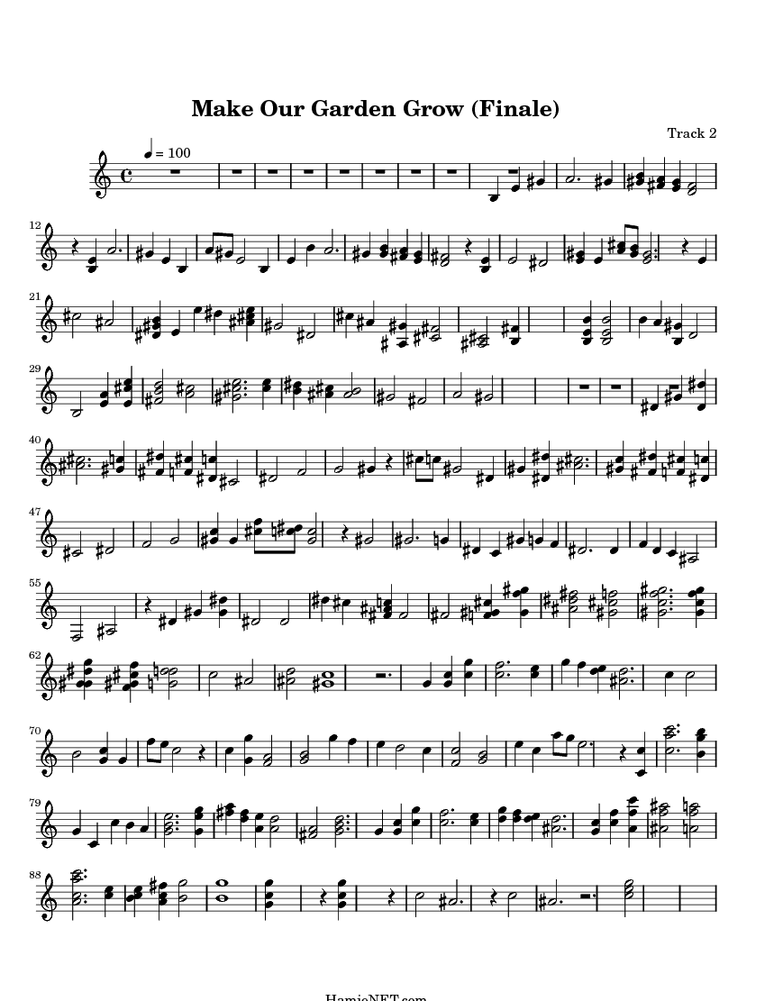 Make Our Garden Grow (Finale) Sheet Music - Make Our Garden Grow