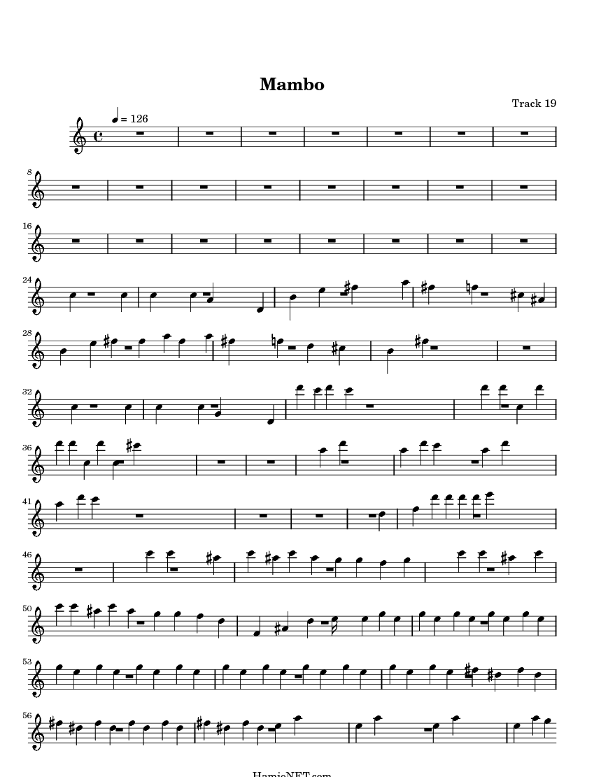 mardi gras mambo sheet music