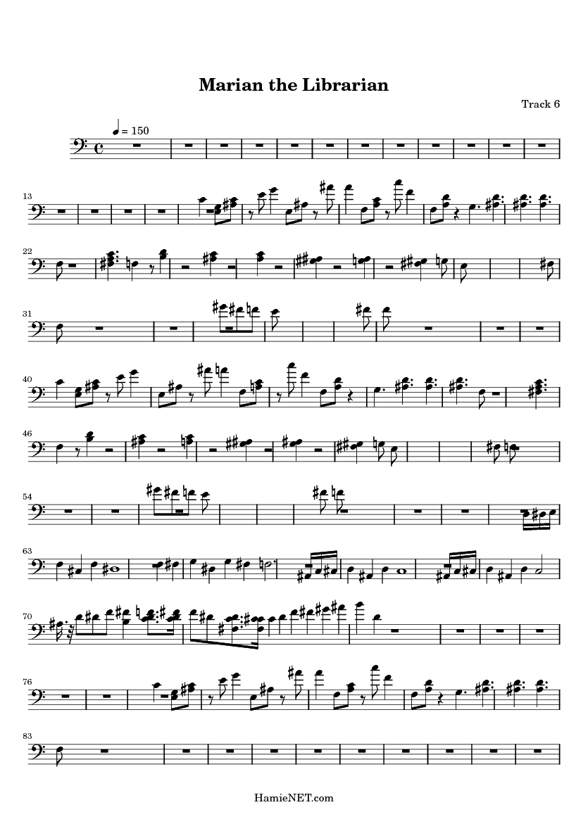 Marian the Librarian Sheet Music - Marian the Librarian Score