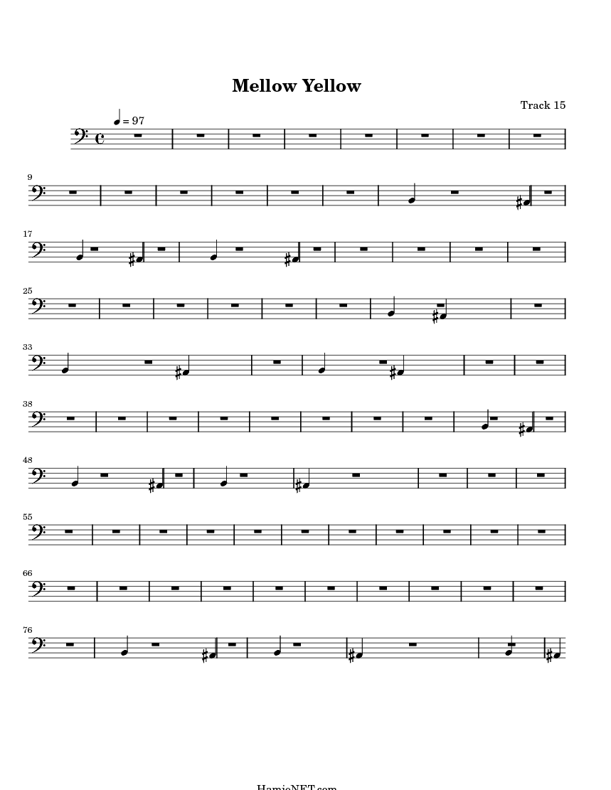 mellow yellow song