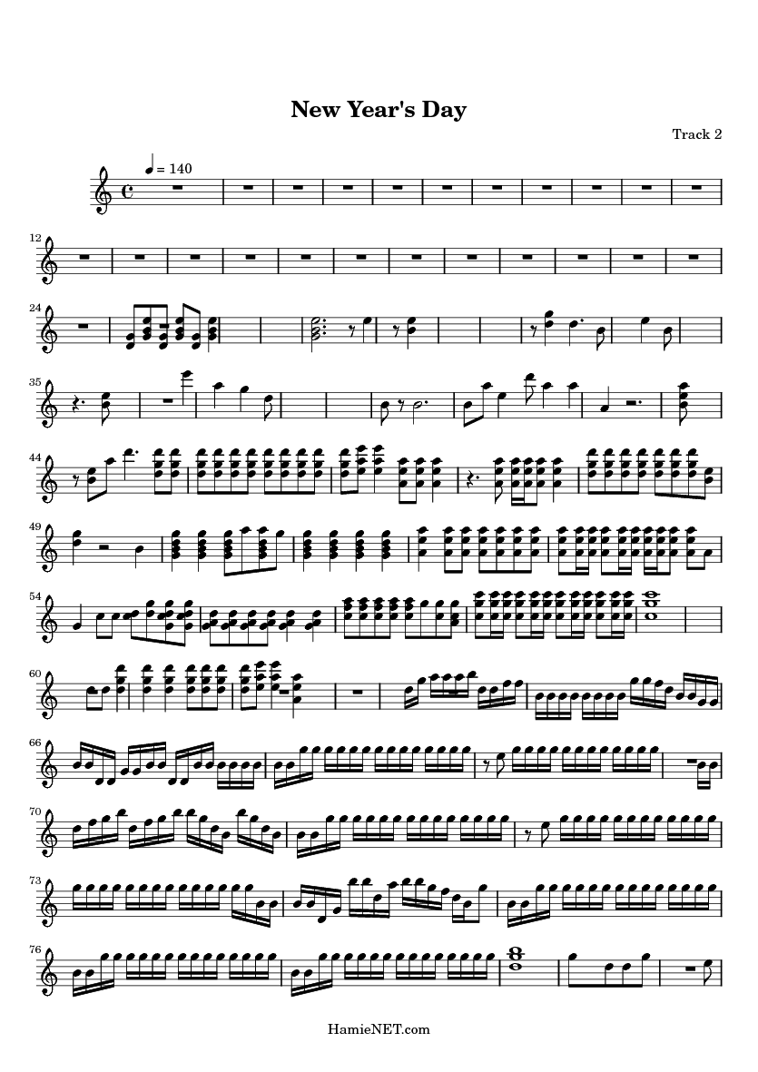 new year song midi new year s day sheet new year s day score new year song midi new year s day sheet new year s day score